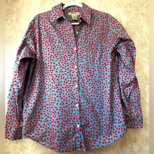 Eddie Bauer Poppy Shirt M
